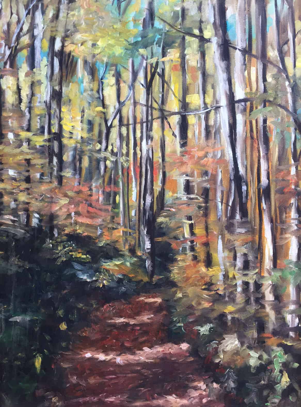 Smokemont Loop Trail - Art by Michael Meissner