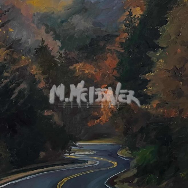 Blue Ridge Parkway Painting by Michael Meissner