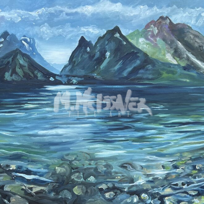 Jenny Lake Painting